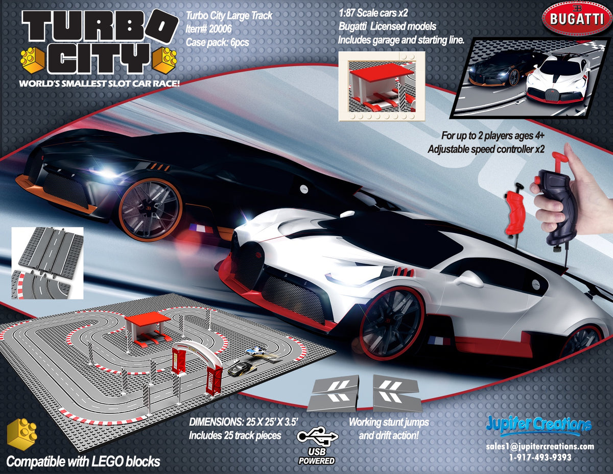 Turbo City World's Smallest Slot Race Track