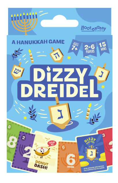 Dizzy Dreidel A Hanukkah Card Game