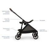 Nuna FLEX System Frame + PIPA Series Adapter