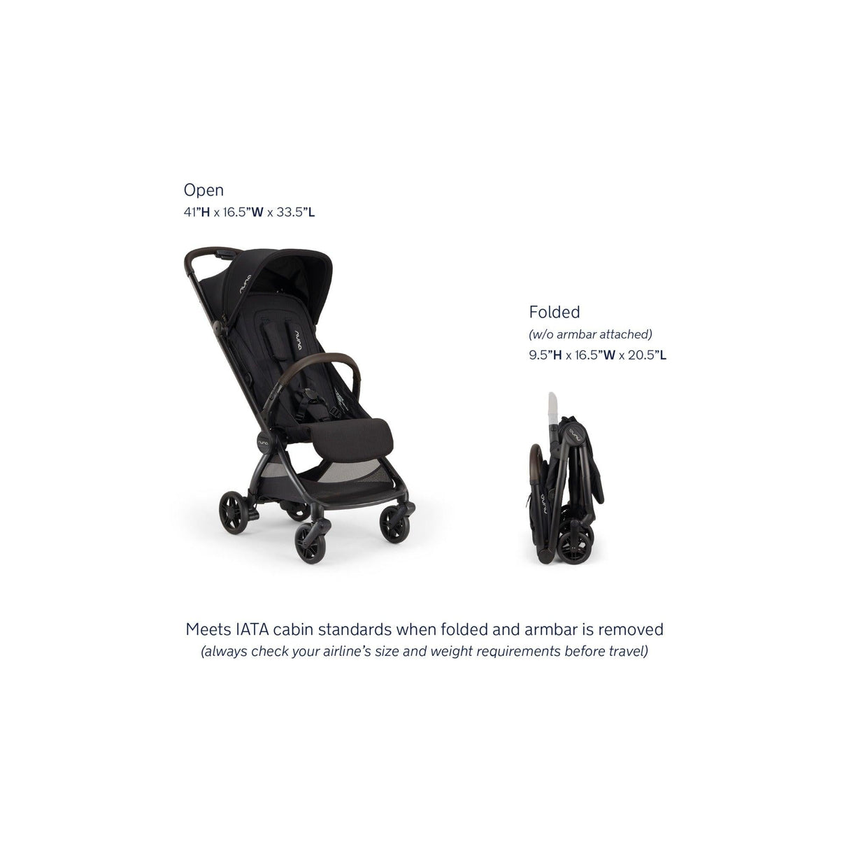 Nuna VIAA Cabn Stroller