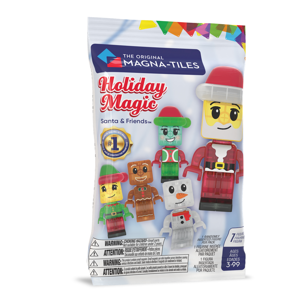 Magna-tiles Santa & Friends Blind Bag Figure Pack