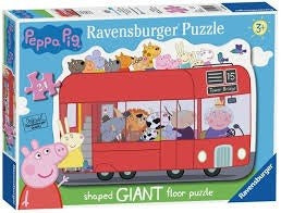 Lodon Bus Peppa Pig 24pc Puzzle