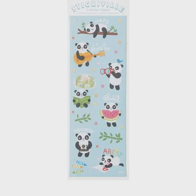 Stickiville Playful Pandas
