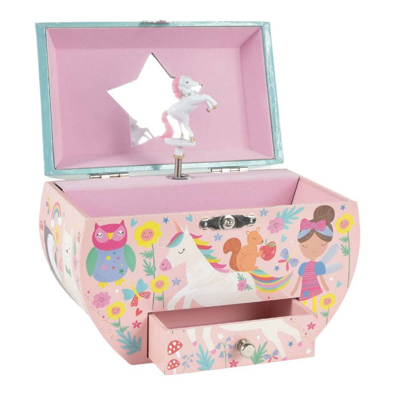 Musical Rainbow Fairy Jewelry box