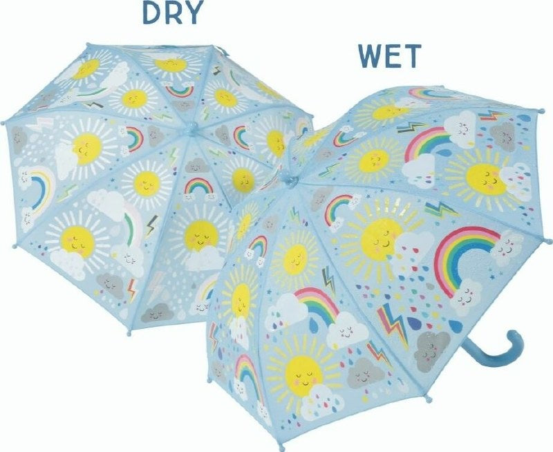 Sun & Clouds Colour Changing Umbrella