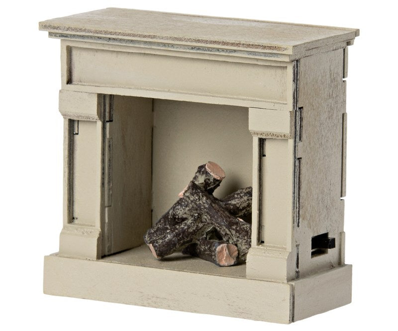 Fireplace Mouse Off White