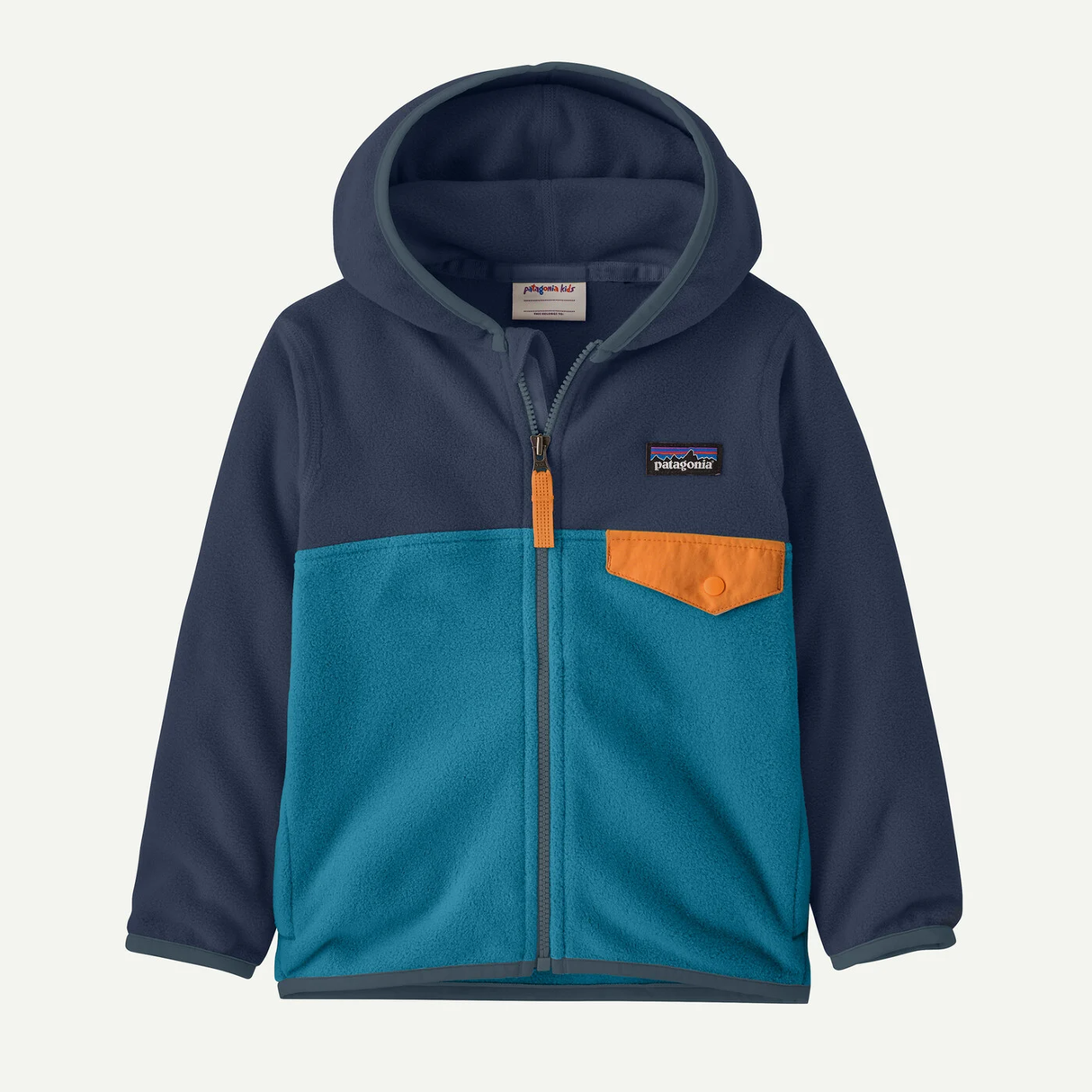 Baby Micro D Snap-T Jacket Glacial Blue
