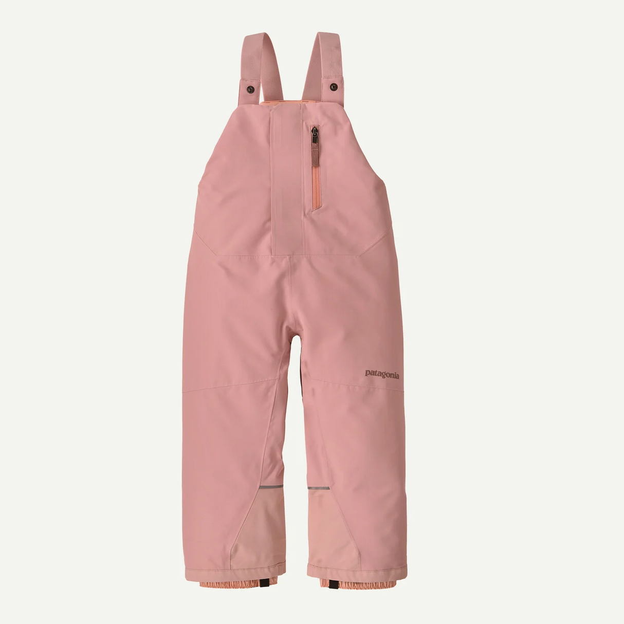 Baby Snow Pile Bibs Fuzzy Mauve