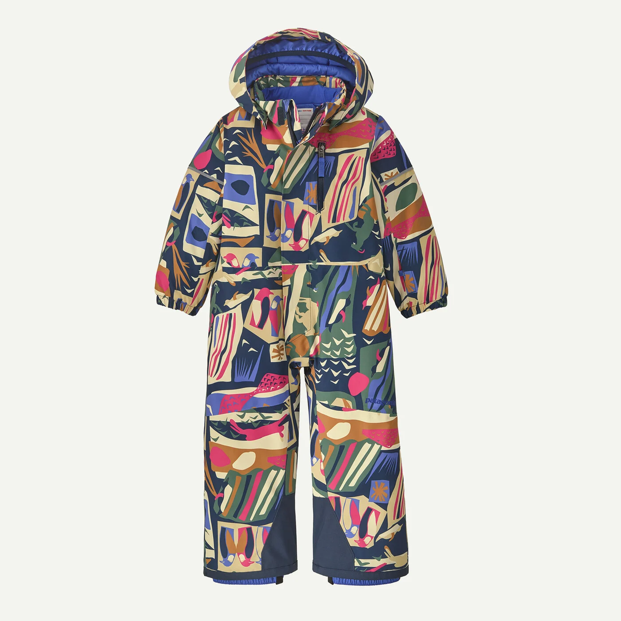 Baby Snow Pile One-Piece Let's Chat: New Navy