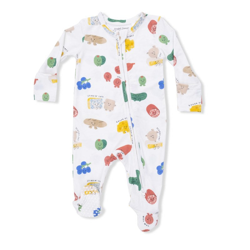 Zipper Footie Charuterie