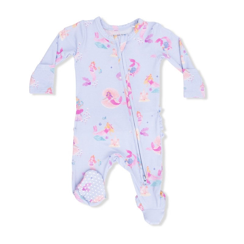 Zipper Footie Mermaid