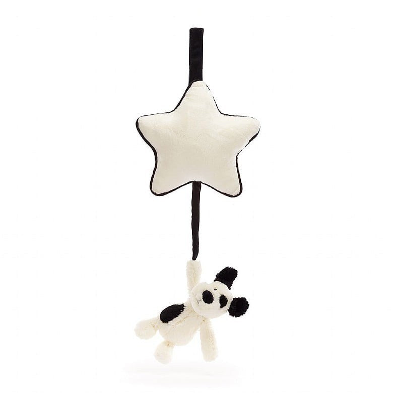 Bashful Black & Cream Puppy Mu
