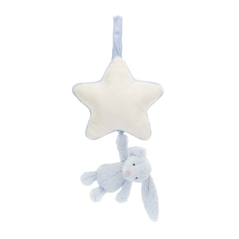 Bashful Blue Bunny Musical Pul