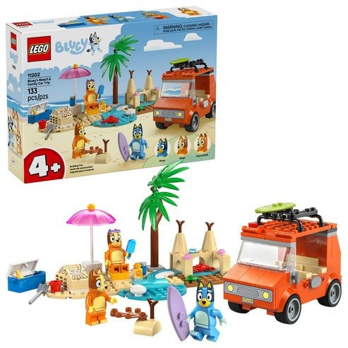 Bluey's Beach Family Car
