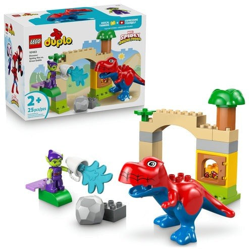 Dinosaur and Spidey-Rex
