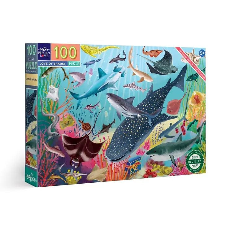 Love of Sharks 100pc Puzzle