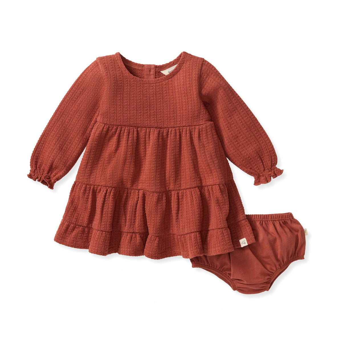 Dotted Rib Sequoia Bark Dress