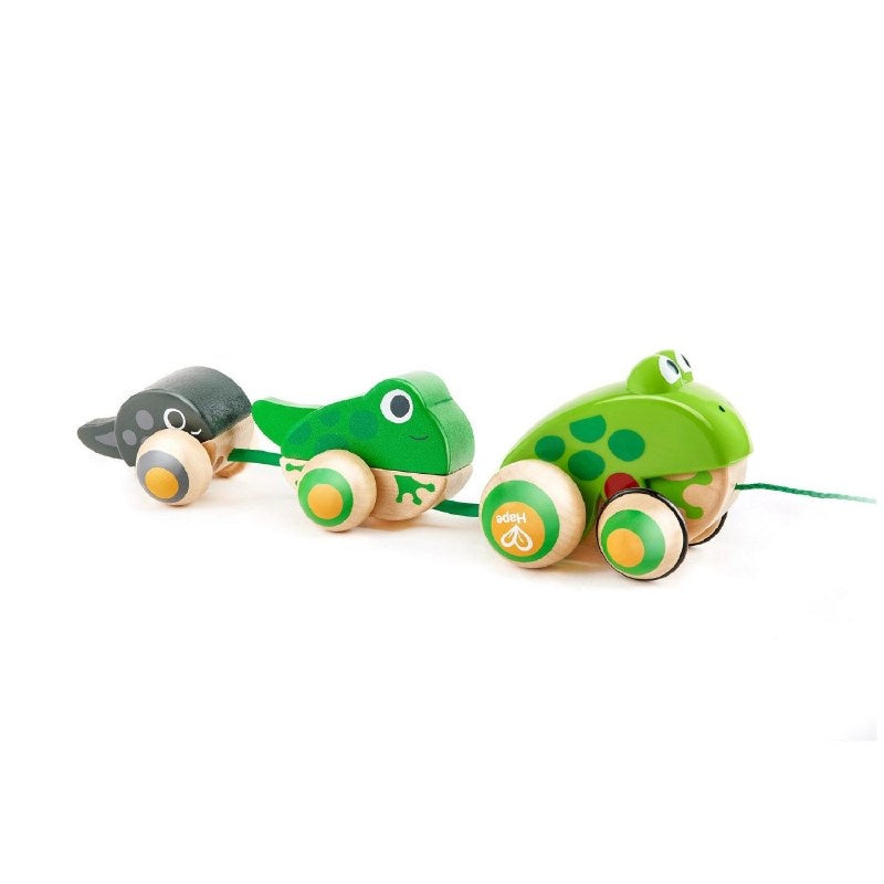 Pull Along Frog Framily