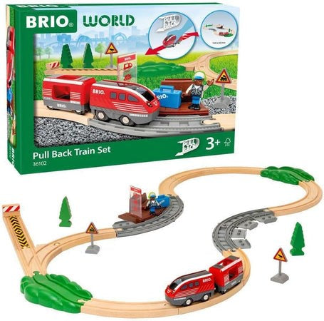 Pull Back Train Set