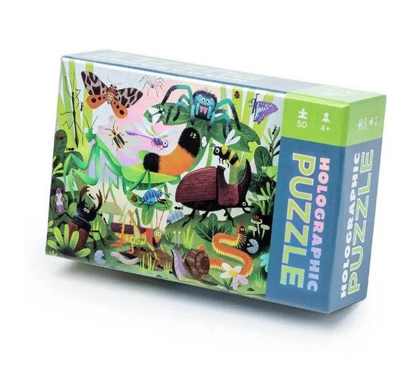 Backyard Bugs Foil Puzzle 50pc