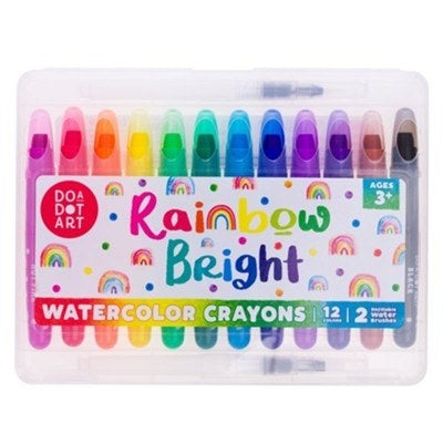 Rainbow Bright Watercolor Cray