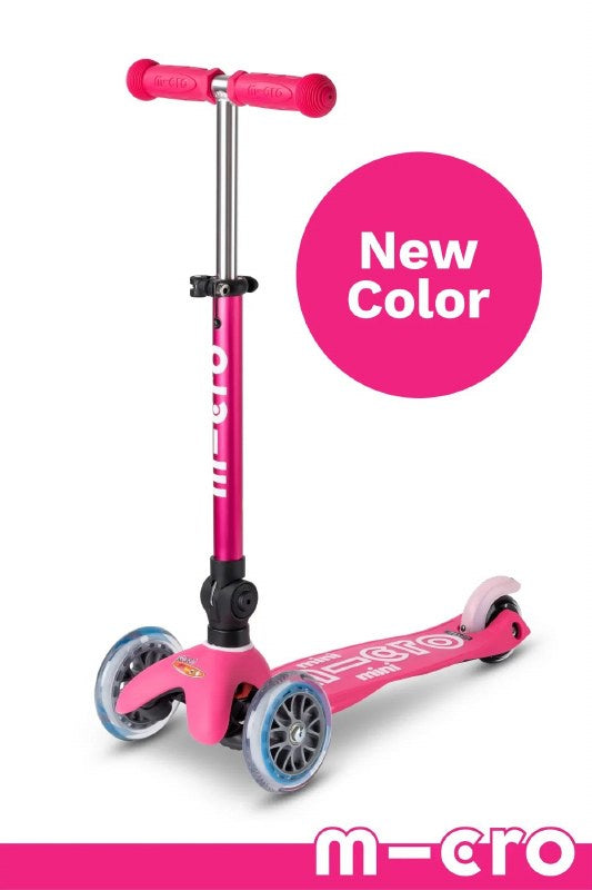Micro Mini Foldable LED Pink