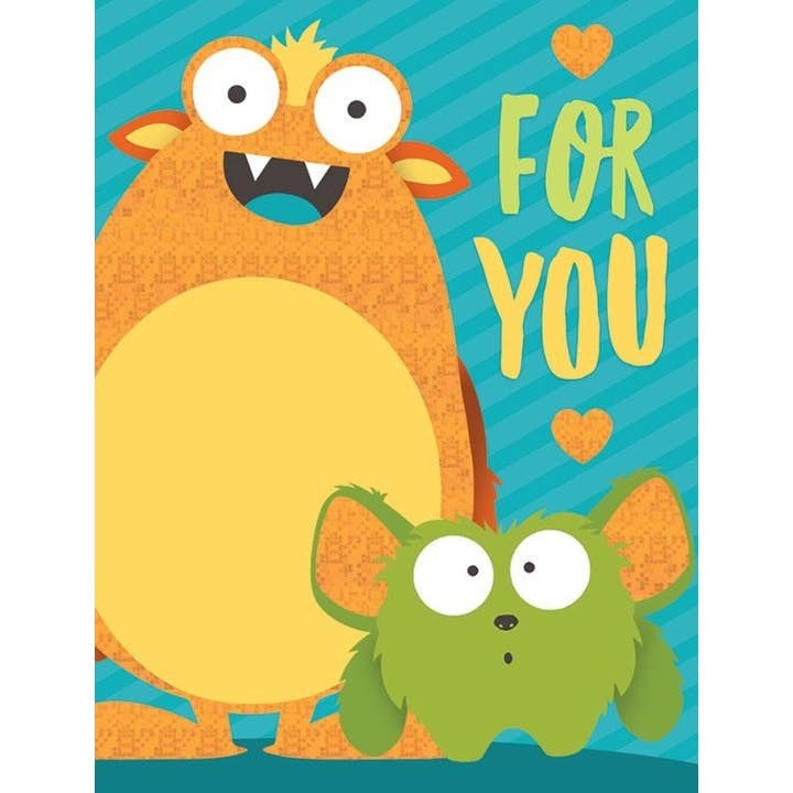 Monsters Foil Gift Enclosure