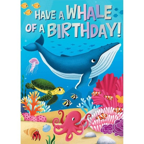 Ocean Life Foil Card
