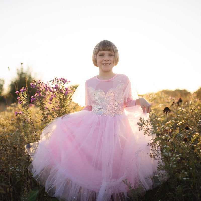 Elegant in Pink Dress