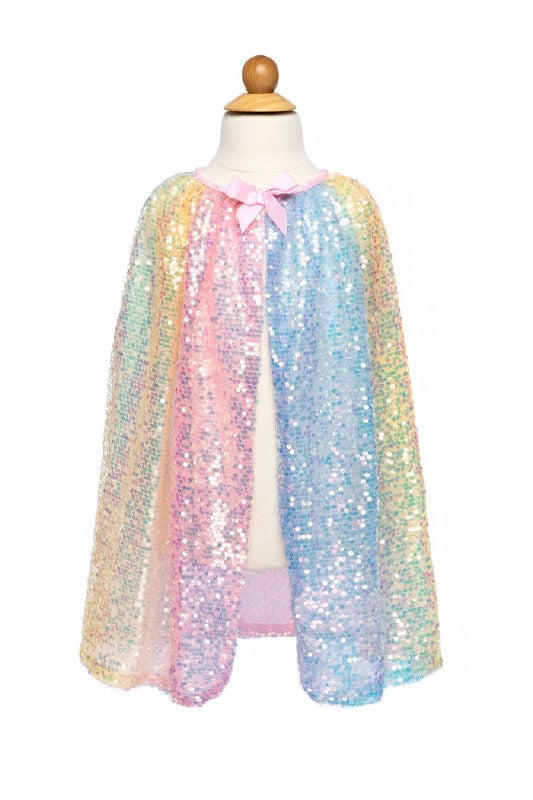 Ombre Sequins Cape 4-6y