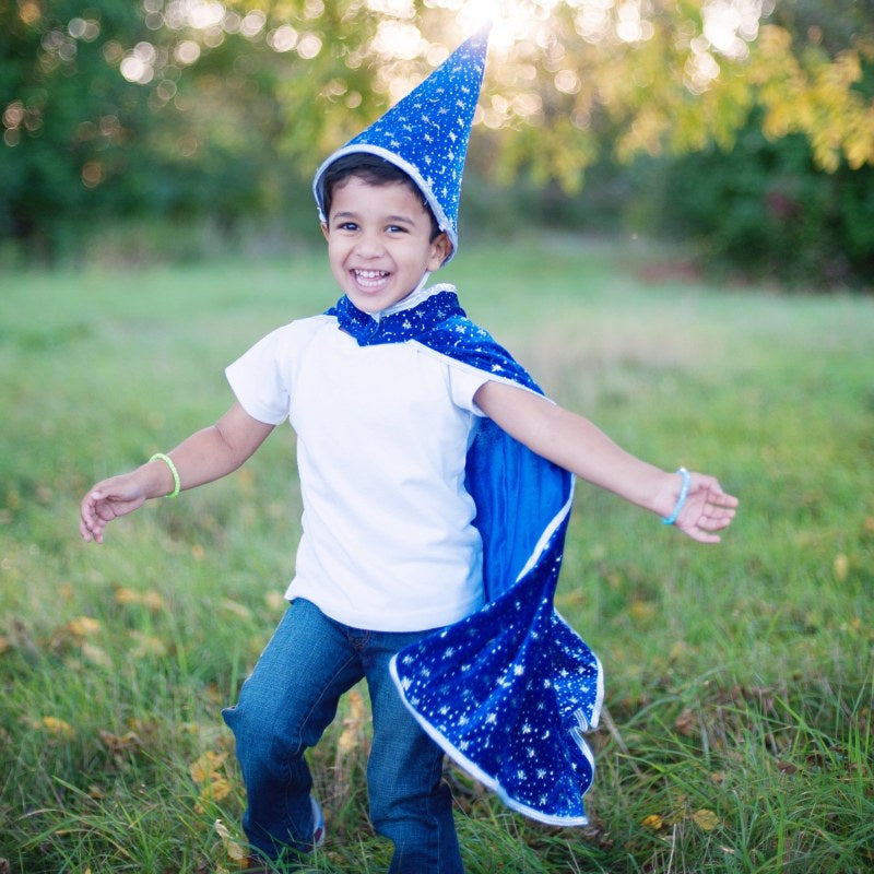 Glitter Wizard Cape/Hat