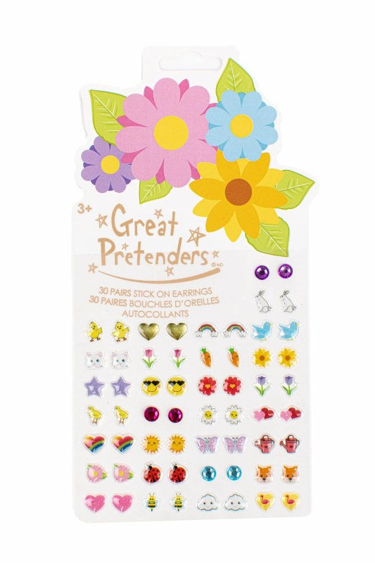 Spring Flowers Sticker Earings