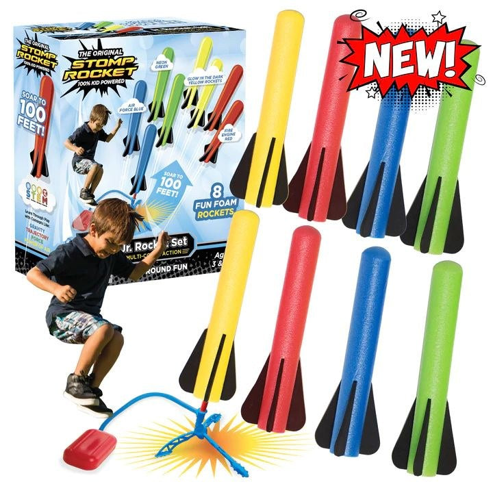 Jr 8 Pack Rainbow Rockets