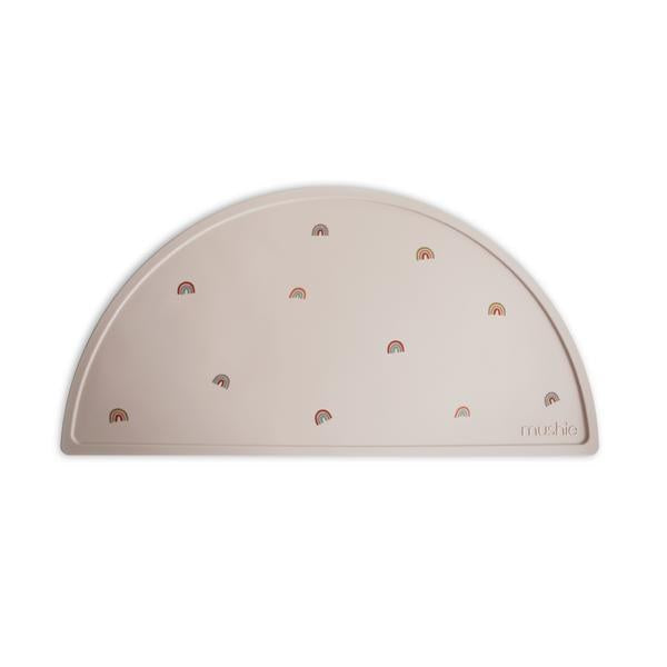 Silicone Placemat Rainbows
