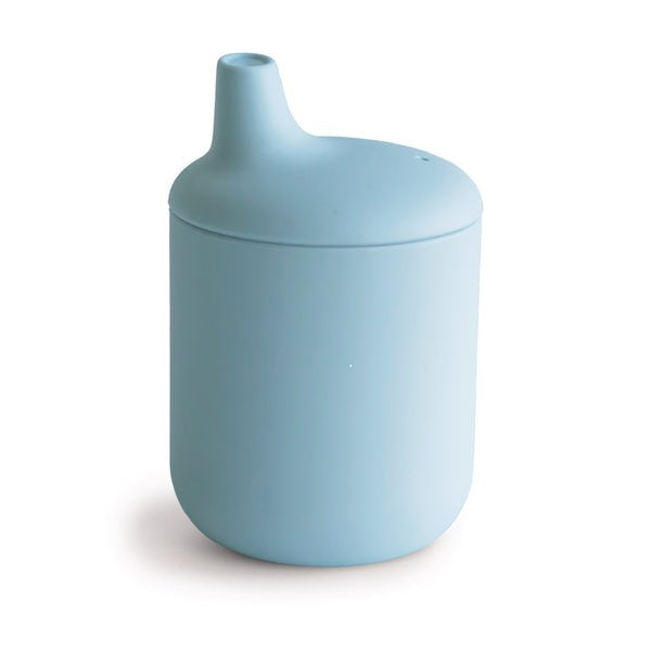 Silicone Sippy Cup Powder Blue