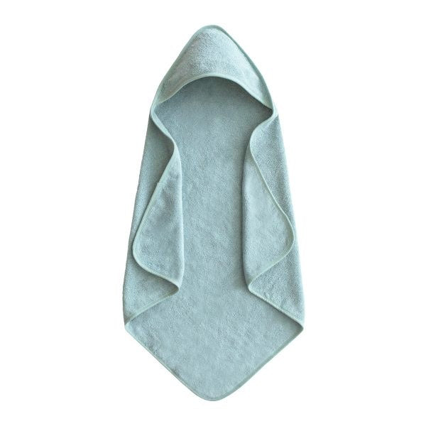 Organic Hooded Towel Sea Mist