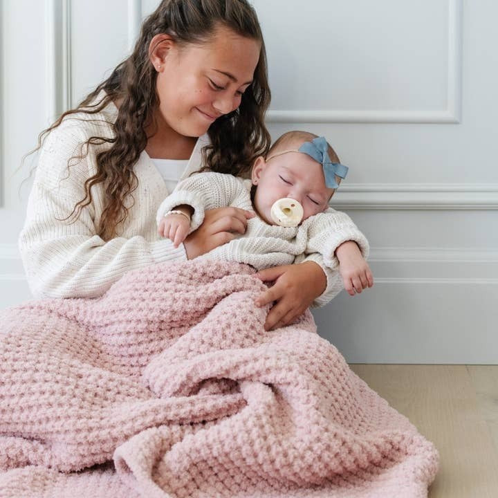 Waffle Knit Receiving Rosette