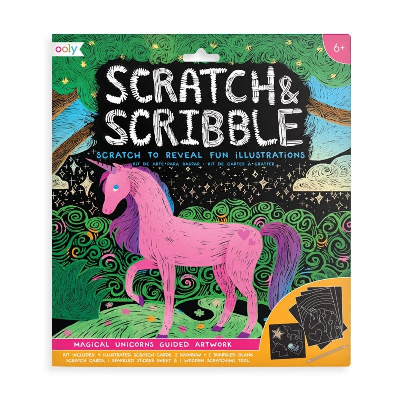 Scratch and Scribble Unicorns