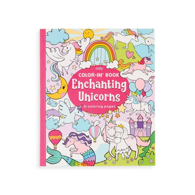 Color-in' Book Enchanting Unic