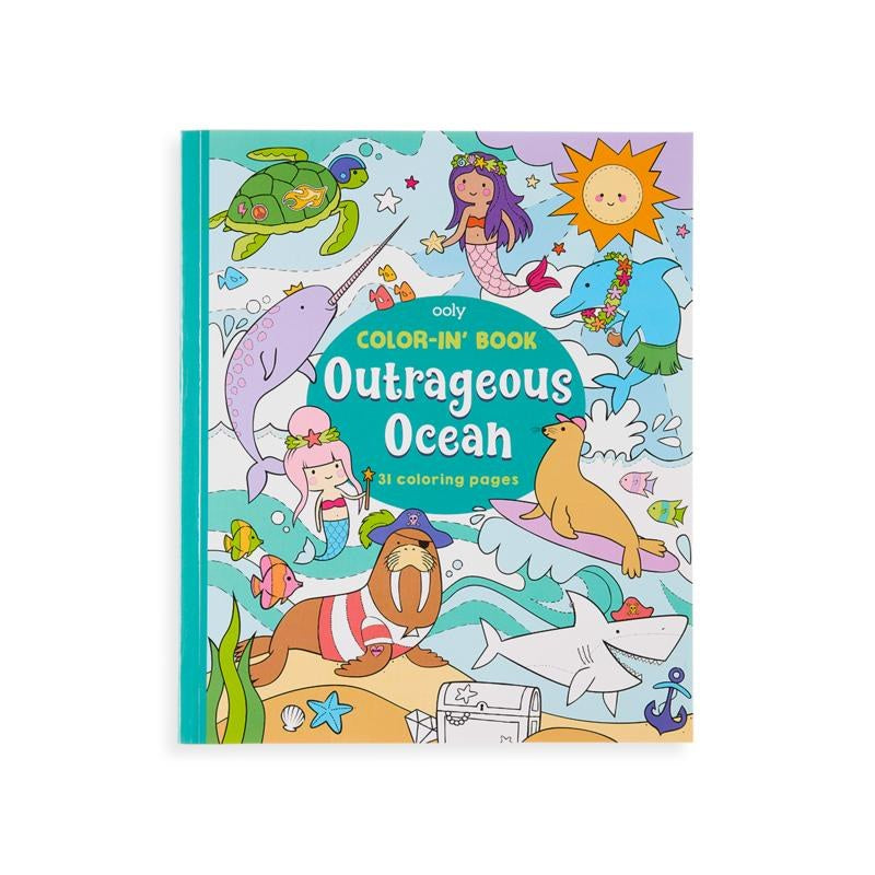 Color-in' Book Outrageous Ocea