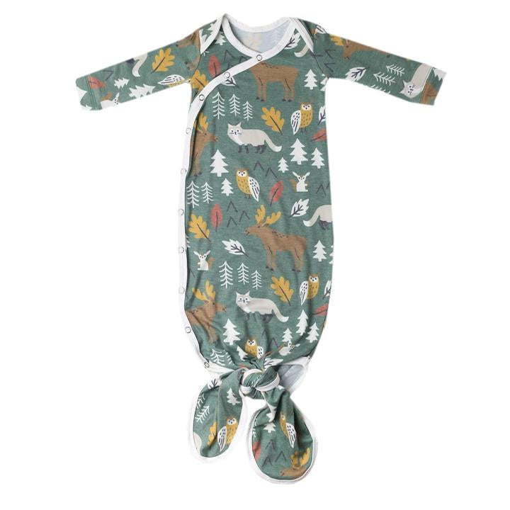 Newborn Knotted Gown Atwood