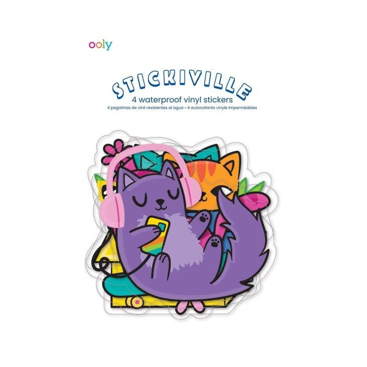 Stickiville Vinyl Silly Kittie
