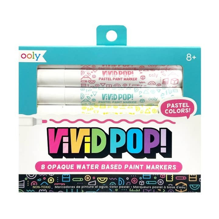 Vivid Pop Markers Pastel
