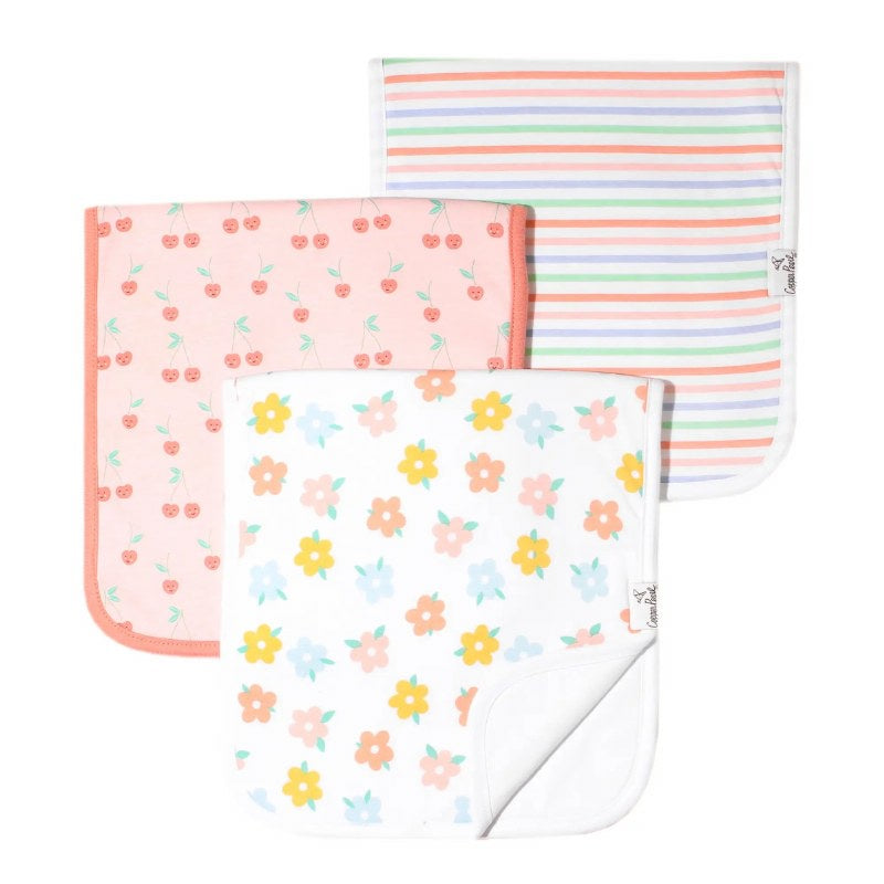 Burp Cloths Cheery