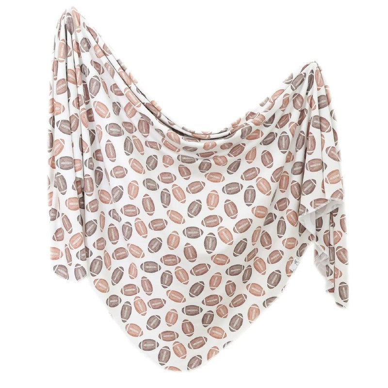 KNIT SWADDLE BLANKET - BLITZ