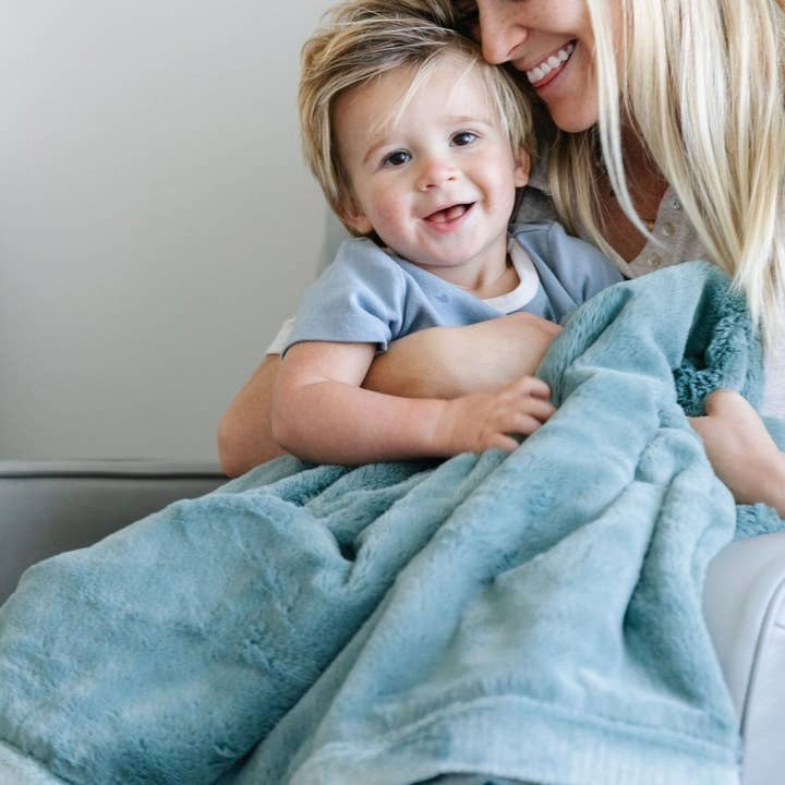 Lush Receiving Blanket Dew