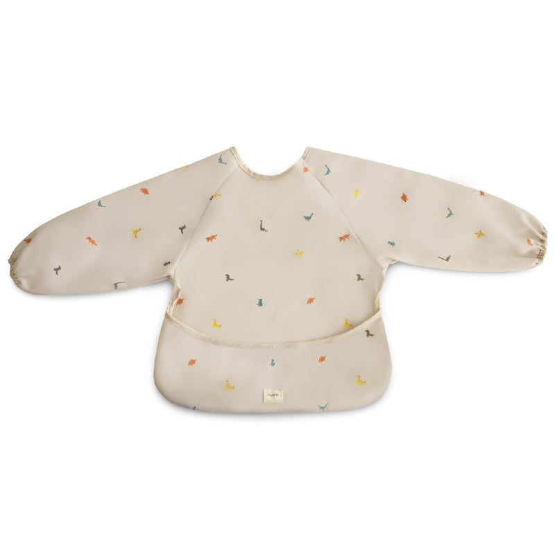 Long Sleeve Bib Dinos
