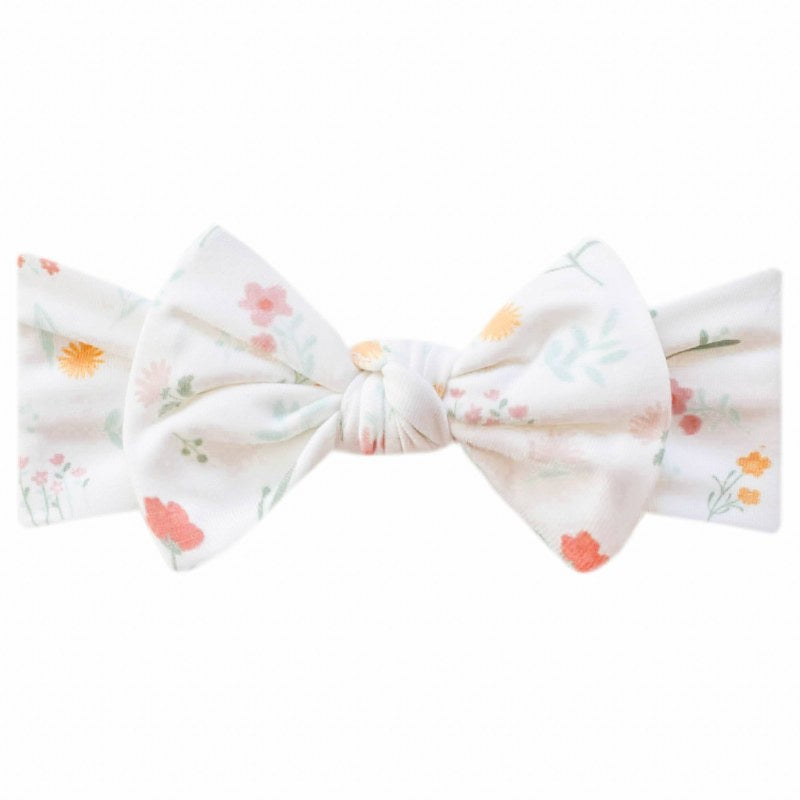 Knit Headband Bow Mabel