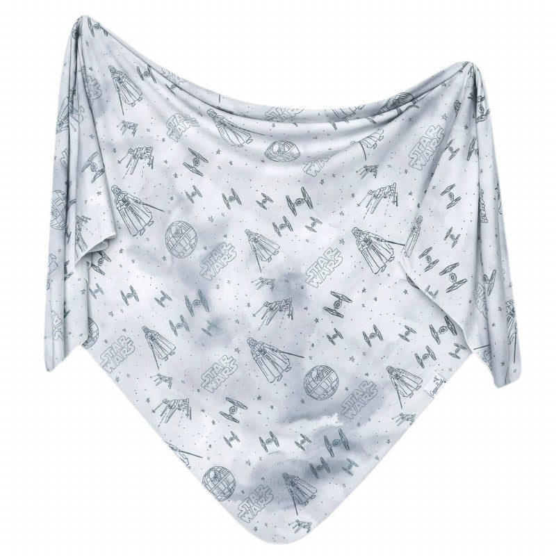 KNIT SWADDLE BLANKET - EMPIRE