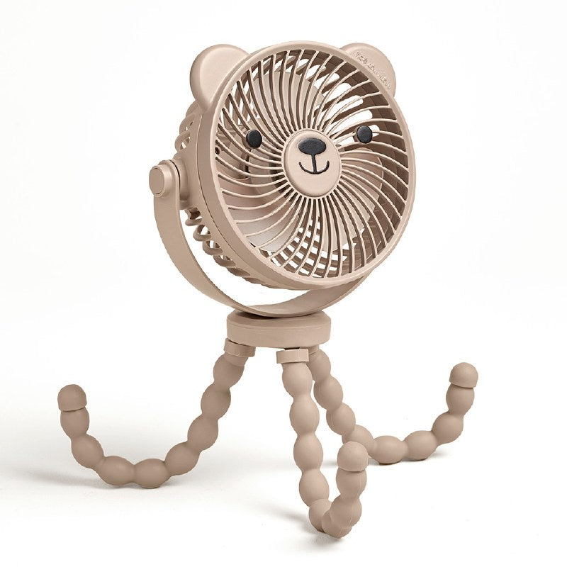 Itzy Breeze Stroller Fan Taupe